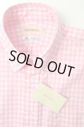 【SALE/30%OFF】Souteincol（スティアンコル）THOMAS MASON GINGHAM CHECK REMAKE POLO PULLOVER B/D Shirts Pink【Men's】