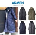 SALE/40%OFF【2023秋冬入荷】Armen（アーメン）OVERSIZED HOODED COAT WITH RIBBED CUFF NAM2154 PP【Lady's】