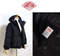 2025秋冬 DANTON ダントン DOWN HOODED JACKET 定番ダウン フードジャケット #DT-A0008 TET 新素材 BLACK レディース