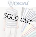 【SALE30%OFF】2024春夏入荷分 Orcival オーシバル オーチバル 40/2 JERSEY 定番ボートネック5分袖Tシャツ  #OR-C0136 BFJ 10色展開【Lady's】