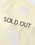 2024春夏 SOUTIENCOL スティアンコル Canclini  Linen 100%  REMAKE POLO PULLOVER B/D Shirts YELLOW【Men's】