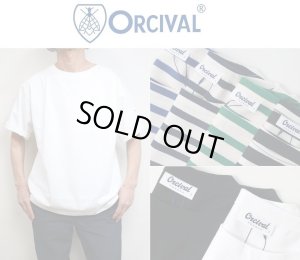 画像1: 【SALE30%OFF】2024春夏 Orcival オーシバル オーチバル スビンジャージ クルーネック半袖Tシャツ #OR-C0084 SOE 6 color【Men's】