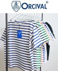 2024春夏 Orcival オーシバル オーチバル スビンジャージ ボートネック半袖Tシャツ #OR-C0070 SOE 8color【Lady's】