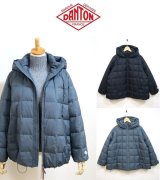 2024秋冬 DANTON ダントン  ミドルダウン Aライン フードジャケット ダウンジャケット #DT-A0567 NRP MIDDLE DOWN HOODED JACKET 新素材 レディース