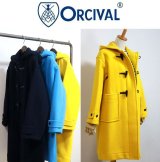 2024秋冬 ORCIVAL オーシバル オーチバル  #OR-A0591 DOM ウールメルトン フードダッフルコート DUFFEL COAT 3色展開 レディース