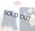2025春夏 DANTON ダントン  DENIM インディゴ ノーカラーデニムショートジャケット #DT-A0670 KDM【Lady's】