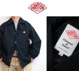 【SALE20%OFF】2025春夏 DANTON ダントン 3レイヤーコーチジャケット カバーオール #DT-A0651 TLY BLACK【Men's】