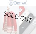 【SALE20%OFF】2025春夏 ORCIVAL オーシバル オーチバル コットン クルーネック カーディガン CREW NECK CARDIGAN ＃OR-C0435 MAZ レディース 4color 羽織り パール釦