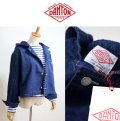 2025春夏 DANTON ダントン  DENIM インディゴ フーデッド デニムショートジャケット #DT-A0663 KDM【Lady's】