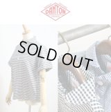 【SALE20%OFF】2025春夏入荷分 DANTON ダントン OXFORD GINGHAM 定番 半袖ショールカラープルオーバーシャツ  #DT-B0283 OXP 丸襟オックスフォードシャツ レディース