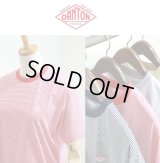 【SALE20%OFF】2025春夏新作 DANTON ダントン 半袖クルーネックTシャツ ボーダー #DT-C0195CVT 綿ポリエステル【Lady's】