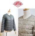 2025秋冬NEW DANTON ダントン ドット柄  INNER DOWN 定番 インナーダウン インサレーション クルーネックジャケット #DT-A0001 ING レディース