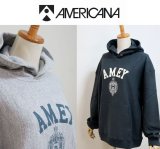 2025年秋冬NEW  Americana アメリカーナ 14ゲージ裏毛 リバースウィーブ フーディー フードスウェット パーカー "AMEY" BRF-772A/1  レディース