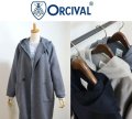 2025秋冬 ORCIVAL オーシバル オーチバル リバーウール フードコート  #OR-A0748 REV 3色展開  レディース