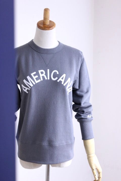 Americana（アメリカーナ）CREW NECK SWEAT "AMERICANA" 3color 2015'S/S【Lady's
