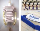画像: Orcival  Men's/Lady's  cotton lourd B212  ショートスリーブボーダーTee