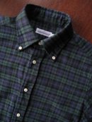 画像: SOUTIENCOL Sanfrancisco マドラスチェック B/D Shirts Green ×1