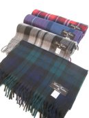 画像:  Scottish Tradition Wool / Angora SCARF 4color 