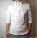 画像: SOUTIENCOL REMAKE POLO ギザ70 鹿の子 3/4 ケロポロ 3color