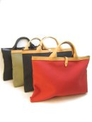 画像: CI-VA  キャンバス×ヌメ革　TOTE BAG ×2