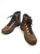 画像: CEBO Men's CLIMBING BOOTS Brown Leather 