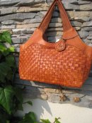 画像:  Robita Mesh Leather Tote AN-097 M,L  AN-095   2008'　S/S 新作です。　