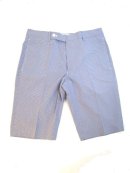 画像: SOUTIENCOL コットンメリル ギンガムチェック Shorts Navy 