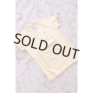 画像: 【50%OFF】GYMPHLEX（ジムフレックス） インターロック S/S TEE Yellow【Lady's】