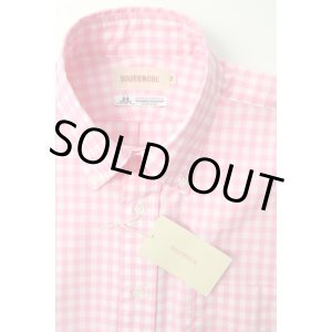 画像: 【SALE/30%OFF】Souteincol（スティアンコル）THOMAS MASON GINGHAM CHECK REMAKE POLO PULLOVER B/D Shirts Pink【Men's】