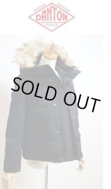 画像: SALE/20%OFF【2023秋冬入荷分】DANTON（ダントン）定番ファー付ショートダウンコート #DT-A0007 LAS 【Lady's】