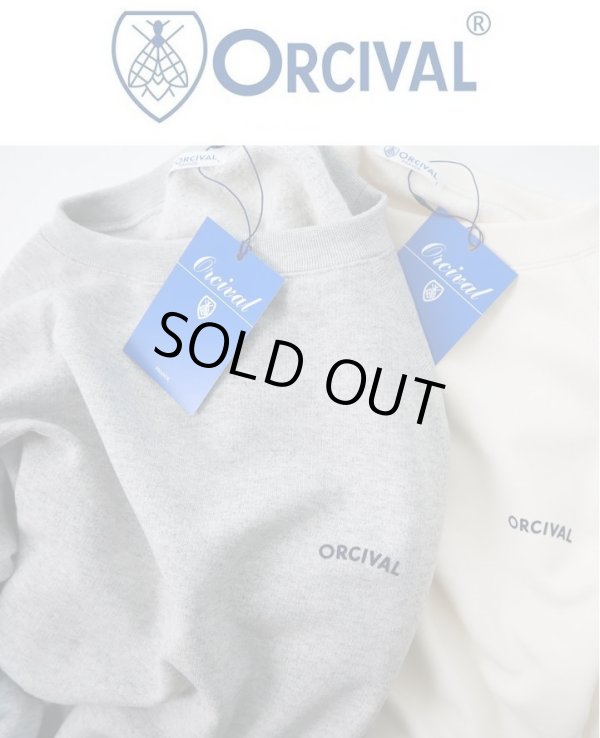 画像1: 【SALE30%OFF】2024春夏 ORCIVAL オーシバル オーチバル ボートネックスウェット  PULL OVER  #OR-C0157 C0158 MAZ レディース メンズ