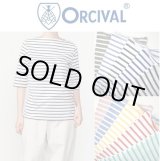 画像: 【SALE30%OFF】2024春夏入荷分 Orcival オーシバル オーチバル 40/2 JERSEY 定番ボートネック5分袖Tシャツ  #OR-C0136 BFJ 10色展開【Lady's】