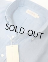 画像: 2024春夏 SOUTIENCOL スティアンコル Re-IVY LEAGUE  Linen 100% B/D Shirts M,Blue メンズ