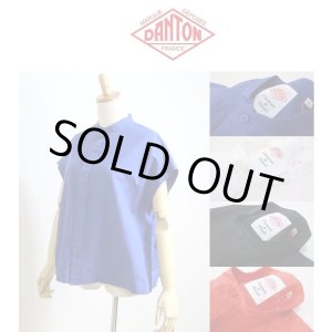 画像: 【SALE20%OFF】2024春夏新作 DANTON ダントン コットンリネン スリーブレスシャツ SLEEVELESS SHIRT #DT-B0235 VCL【Lady's】
