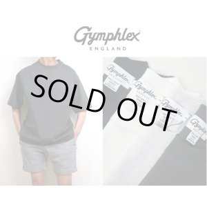 画像: 【SALE20%OFF】2024春夏 GYMPHLEX ジムフレックス ロゴ刺繍 ヘビーウェイトジャージー半袖ビッグTシャツ #J-9271 HWJ【Men's】