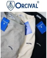 画像: 2024秋冬入荷分 ORCIVAL オーシバル オーチバル ボートネックスウェット  PULL OVER  #OR-C0157 C0158 MAZ レディース メンズ ユニセックス