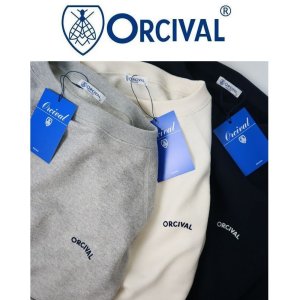 画像: 2024秋冬入荷分 ORCIVAL オーシバル オーチバル ボートネックスウェット  PULL OVER  #OR-C0157 C0158 MAZ レディース メンズ ユニセックス