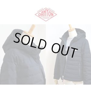 画像: 2024秋冬 DANTON ダントン ミドルダウン フードジャケット #DT-A0186 PWL MIDDLE DOWN HOODED JACKET 新素材 レディース