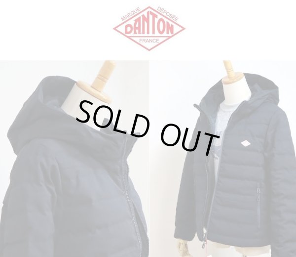 画像1: 2024秋冬 DANTON ダントン ミドルダウン フードジャケット #DT-A0186 PWL MIDDLE DOWN HOODED JACKET 新素材 レディース