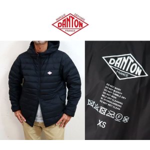 画像: 2024秋冬 DANTON ダントン  ミドルダウン フードジャケット  #DT-A0564 NRP MIDDLE DOWN HOODED JACKET 新素材 メンズ