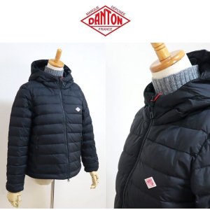 画像: 2024秋冬 DANTON ダントン #DT-A0563 NRP ミドルダウン フードジャケット  MIDDLE DOWN HOODED JACKET 新素材 レディース