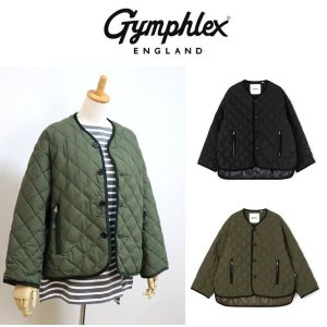 画像: 2024秋冬新色  GYMPHLEX ジムフレックス HAND QUILT DOWN ダウン カラーレスジャケット ＃GY-A0431 NYM   レディース