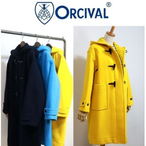 画像: 2024秋冬 ORCIVAL オーシバル オーチバル  #OR-A0591 DOM ウールメルトン フードダッフルコート DUFFEL COAT 3色展開 レディース