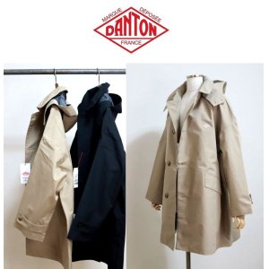 画像: 2025年春夏 ダントン DANTON ショート バルマカーン コート SHORT BALMACAAN COAT  3レイヤー #DT-A0648 TLY  レディース