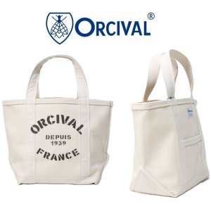 画像: 2025春夏新作 Orcival オーシバル オーチバル キャンパス 定番トートバッグ プリント #RC-H0361 KWC TOTE BAG SMALL ユニセックス ブラックプリント