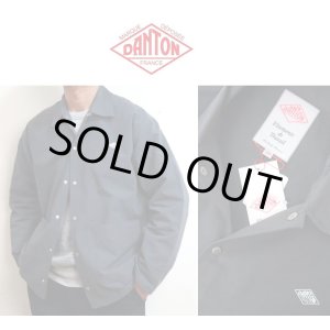画像: 2025春夏 DANTON C/L WEATHER CLOTH ジャケット カバーオール #DT-A0240 WCL CHARCOAL【Men's】