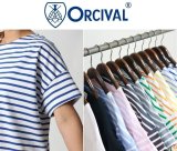 画像: 2025年春夏新色 Orcival オーシバル オーチバル 定番40/2 JERSEY フレンチスリーブ ワイドカットソー ボートネック ショートスリーブ プルオーバー ＃OR-C0335 BFJ 12色【Lady's】