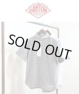 画像: 【SALE20%OFF】2025春夏入荷分 DANTON ダントン OXFORD GINGHAM STRIPE 定番 半袖ショールカラープルオーバーシャツ  #DT-B0284 OXP 丸襟オックスフォードシャツ 【Men's】