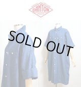 画像: 【SALE20%OFF】2025春夏新作 DANTON ダントン COTTON CHAMBRAY 半袖ワンピース シャツドレス #JD-G0091 SCA【Lady's】