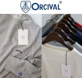 画像: 2025秋冬新色 ORCIVAL オーシバル オーチバル ボートネックスウェット  PULL OVER  #OR-C0429 C0430 MAZ  レディース メンズ ユニセックス